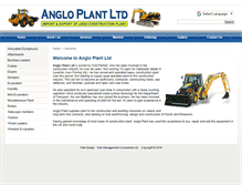 Tablet Screenshot of angloplant.co.uk